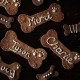 Personnalised Dog Biscuits Peanut