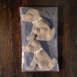 Dog shaped biscuits - 10 sachets