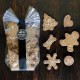 Holiday Gingerbread Dog Biscuits