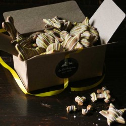 Festive organic Dog Biscuit Gift box