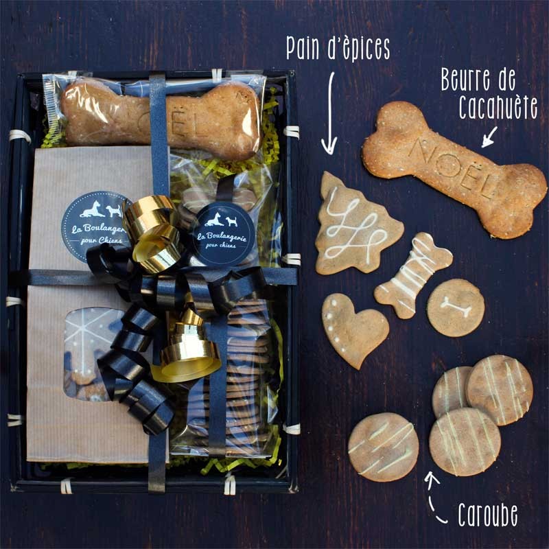 Panier noel pour chien BIO Panier cadeau pour chiens cadeau noel
