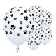 Paw print balloons