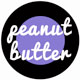 Peanut butter dog treats