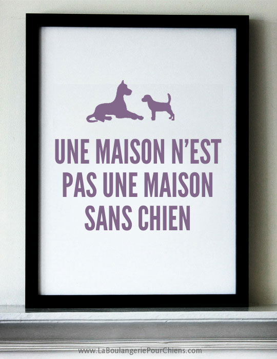 Citation - Une maison n'est pas une maison sans chien